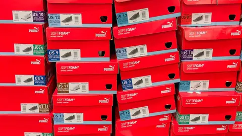 Caja de zapatillas Puma