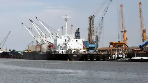 Instalaciones del Puerto de Huelva