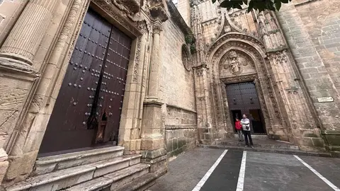 Puerta afectada de la Sacrist&iacute;a de San Miguel en Jerez | Juan Carlos Corchado