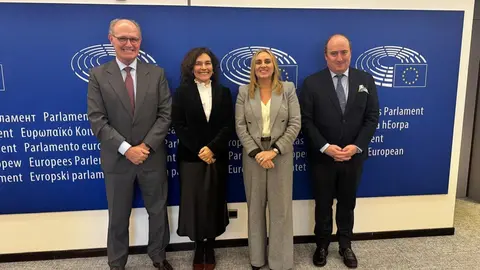 Marifr&aacute;n Carazo ha presentado en Bruselas la candidatura de Granada a Capital Europea de la Cultura