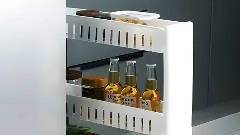 Carrito organizador con ruedas We Houseware de Carrefour