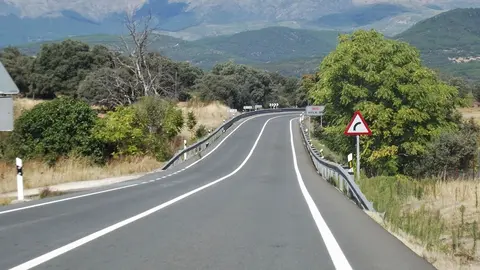 Imagen de la carretera N-502
