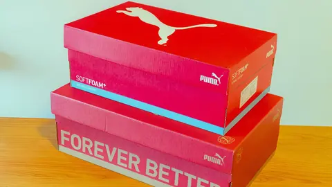 Cajas de zapatillas PUMA