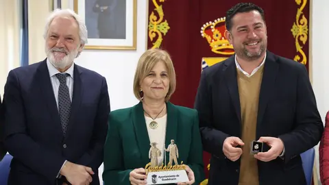 Agust&iacute;n Mu&ntilde;oz, Mar&iacute;a Jos&eacute; Garc&iacute;a-Pelayo y Salvador Ruiz | Cristo Garc&iacute;a