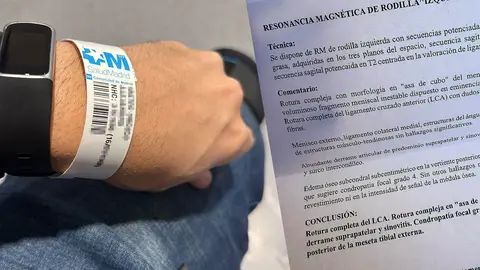 Paciente afectado sin poder caminar y no hacerle ninguna prueba en la sanidad p&uacute;blica madrile&ntilde;a