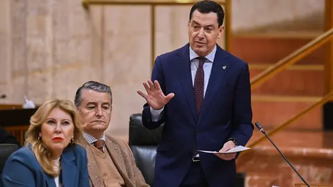 Juanma Moreno ha arremetido duramente contra Vox