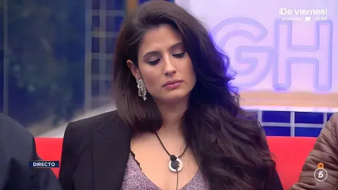 Mar&iacute;a S&aacute;nchez desolada tras la expulsi&oacute;n de Dani Santos