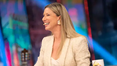 Anne Igartiburu en una visita a 'El Hormiguero' | Antena 3
