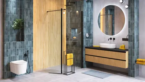 Mueble de ba&ntilde;o New Studio roble claro