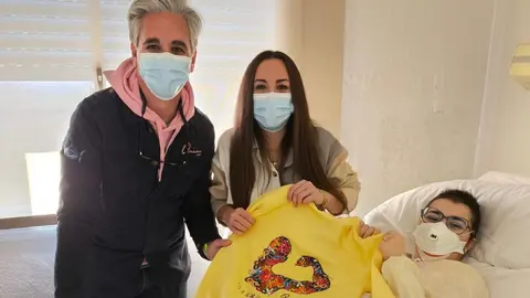 Mar&iacute;a Carrasco en el Hospital de Jerez