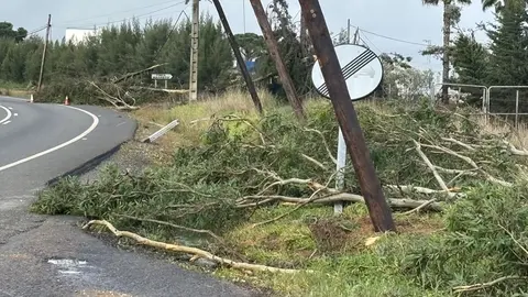 El tornado ha provocado graves consecuencias en la provincia de Huelva