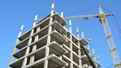 Bloque de viviendas en obras