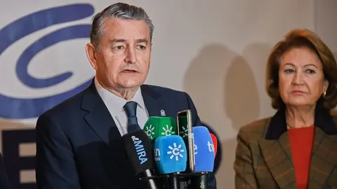 Antonio Sanz, durante una comparecencia reciente en Sevilla | Salvador L&oacute;pez Medina