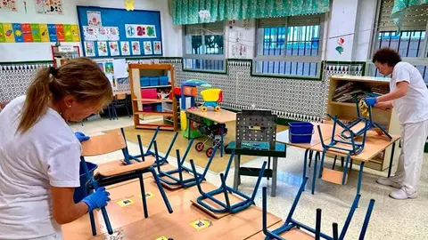 Colegios de Andaluc&iacute;a vienen buscando personal de limpieza