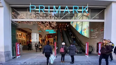 Imagen de una tienda de Primark