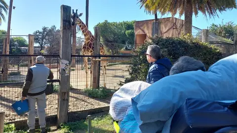 Jos&eacute; Luis en el Zoobot&aacute;nico de Jerez