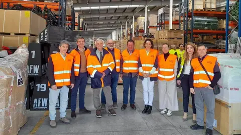 Imagen de la visita realizada a Gestel Ib&eacute;rica
