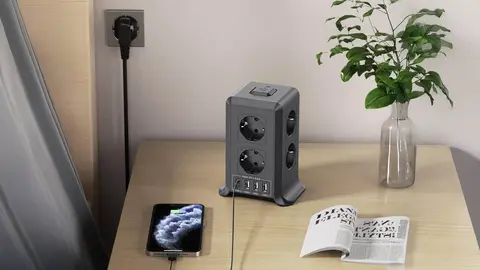 Torre de Regletas de Enchufes en Amazon