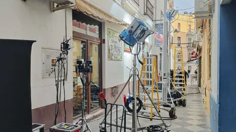 Set de rodaje de Berl&iacute;n en Jerez | &Aacute;. Richarte