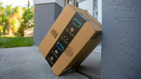 Caja de compra de Amazon