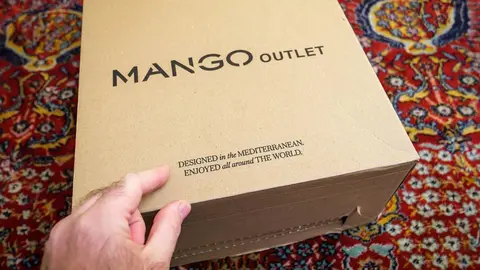 Caja de pedido online de Mango