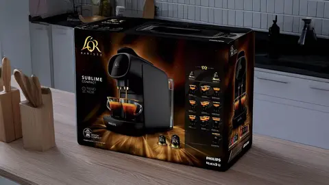 Cafetera de c&aacute;psulas PHILIPS L&acute;OR Barista Sublime