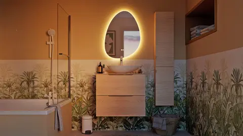 Espejo de ba&ntilde;o Modern Pebble