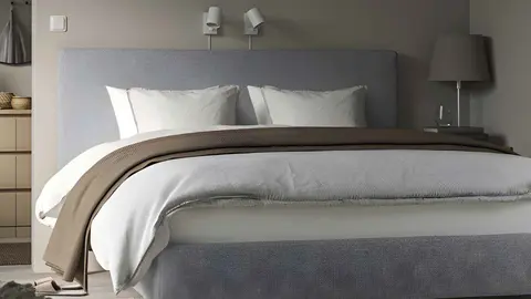 Estructura cama tapizada T&Auml;RNKULLEN de Ikea