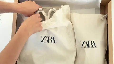 Cajas de calzado de ZARA