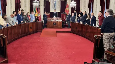 El Ayuntamiento de C&aacute;diz ha acogido la celebraci&oacute;n del pleno del mes de febrero | Cristo Garc&iacute;a