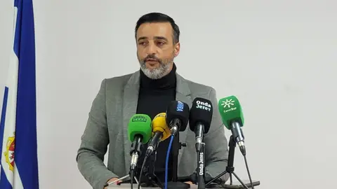 El portavoz del PSOE de Jerez, Jos&eacute; Antonio D&iacute;az