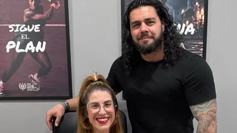 Alberto Oca&ntilde;a y Estefan&iacute;a Mu&ntilde;oz