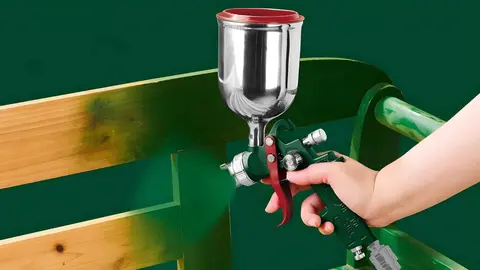 Pistola pulverizadora de pintura Parkside de Lidl