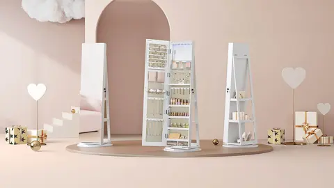 Espejo Joyero SONGMICS