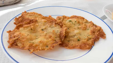 Tortillitas de camarones Hacendado ultracongeladas de Mercadona