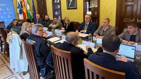 La Junta Local de Seguridad Ciudadana celebrada este mi&eacute;rcoles en el Ayuntamiento de Huelva