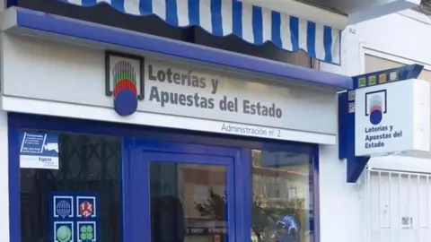 Imagen de archivo de un despacho de loter&iacute;as