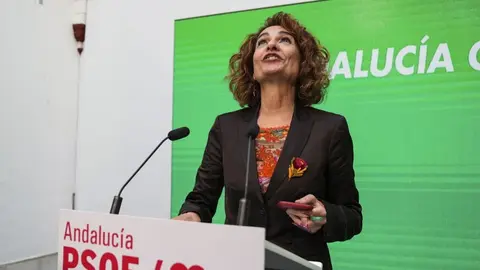 Mar&iacute;a Jes&uacute;s Montero, actual l&iacute;der del PSOE en Andaluc&iacute;a