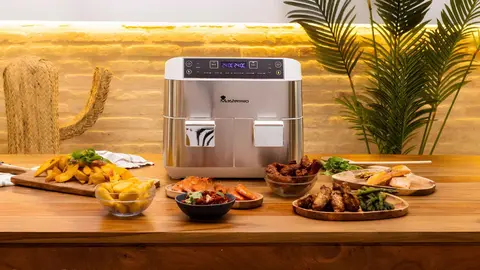 Freidora de aire Masterpro Power Duo en Carrefour