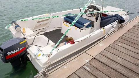 Imagen de archivo de una narcolancha