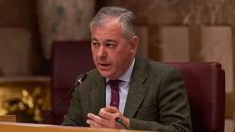 Jos&eacute; Luis Sanz durante un Pleno Ordinario | Salvador L&oacute;pez Medina para El MIRA