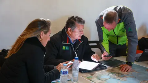 Antonio Sanz en el Puesto de Mando | Cristo Garc&iacute;a