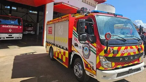 Cami&oacute;n de bomberos del Consorcio Provincial de Huelva
