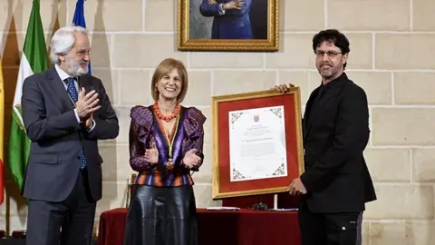Emilio Morenatti ha sido reconocido como Hijo Adoptivo de Jerez