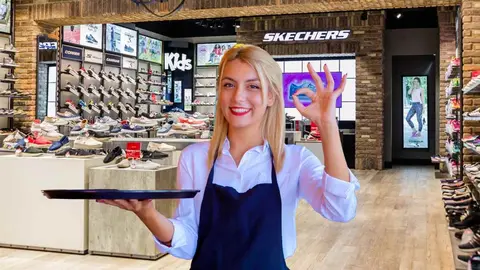 Los camareros y camareras eligen Skechers