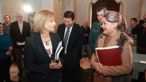 Garc&iacute;a-Pelayo y Blanca Flores en la Junta Local de Seguridad | Cristo Garc&iacute;a