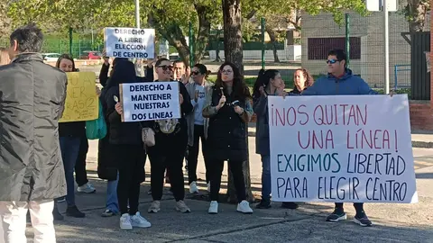 Movilizaciones en el CEIP Manuel de Falla