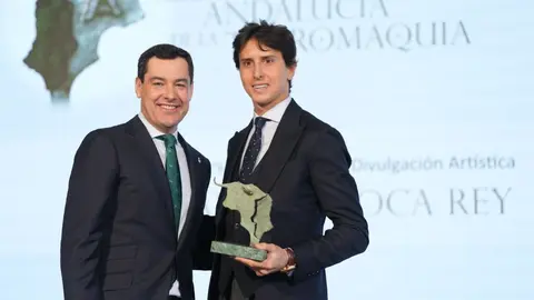 Juanma Moreno y Roca Rey