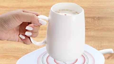 Calentador de tazas port&aacute;til de Carrefour