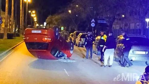 Accidente en Avenida Puertas del Sur, Jerez
